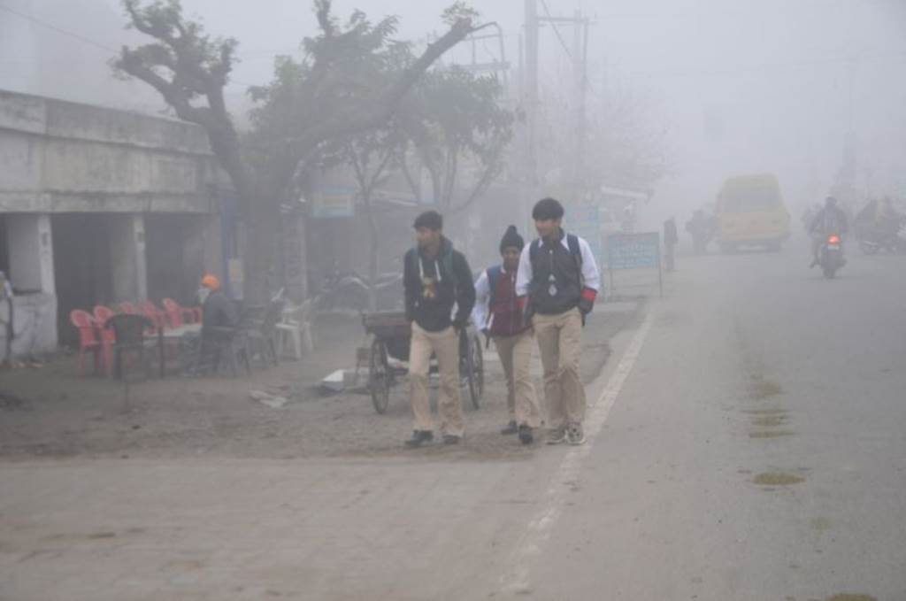 Cold wave yellow alert in eight districts